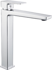 Смеситель латунный для раковины высокий Lidz Orion 001FH Chrome (k25) LDORI001FHCRM48096