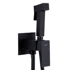 Набор гигиенического душа Lidz Kubis 111 Black LDKUB111BLA46108 прямоугольный
