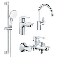 Набор смесителей для ванны и кухни Grohe BauEdge (UA123218K1)