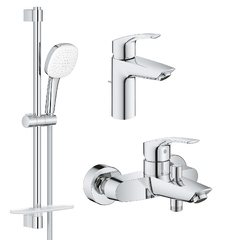 Набор смесителей 3 в 1 для ванны Grohe Eurosmart UA123238S3