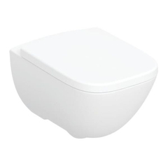 Унитаз подвесной Geberit Modo 502.827.00.1 без ободка с сиденьем Soft Close
