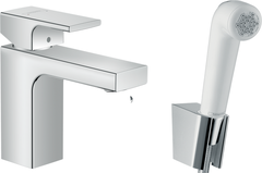Смеситель для раковины с гигиеническим душем HANSGROHE VERNIS SHAPE 71216000