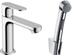 Смеситель для раковины с гигиеническим душем HANSGROHE FOCUS E2 72215000