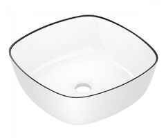 Умывальник накладной Imprese BLACK EDGE 41см i11096